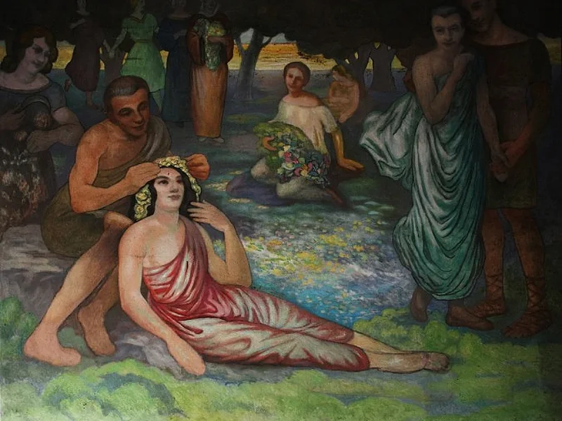 1869-Paul Audra - La primavera